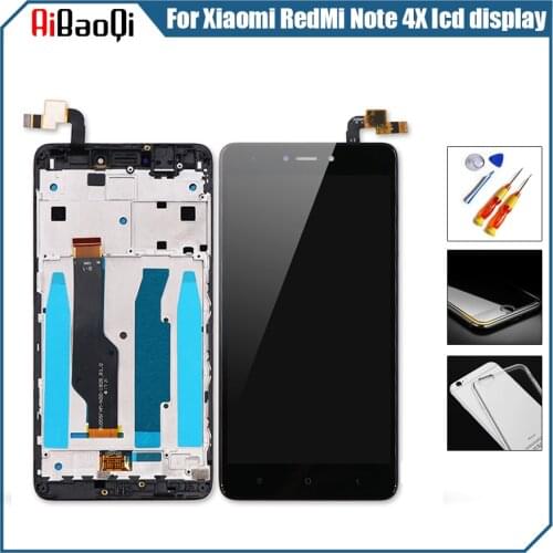 Original 5.5 inch For Xiaomi Redmi Note 4X LCD Display Touch Screen Digitizer Assembly parts+tools