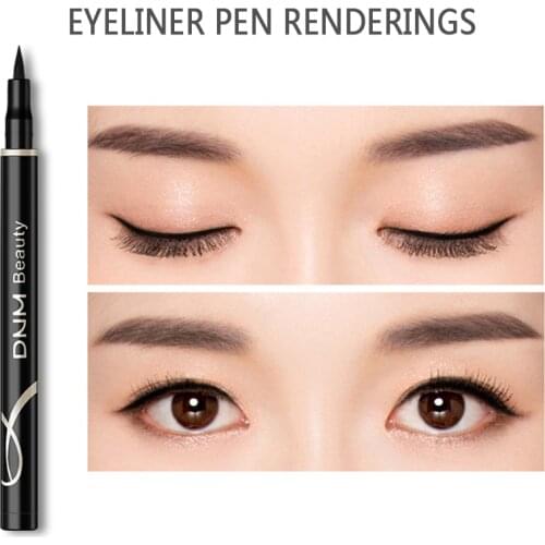 Waterproof Liquid Eye Liner Pencil Lucky Doll Black Creative Eyeliner Quick Drying No Blooming Long-lasting Eyes Liner TSLM1