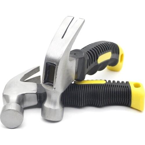 Mini Claw Hammer Professional Woodworking Nail Hammer Multifunction Carpentry Non-slip Hand Hammers Fiberglass Handle