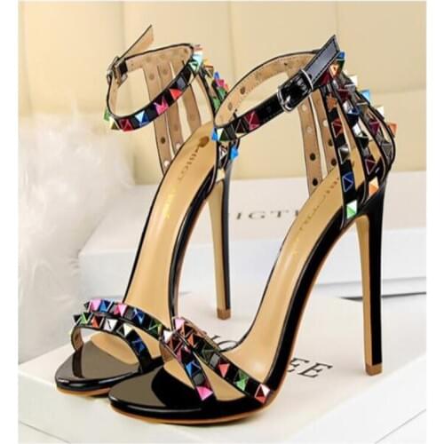 Silver High Heel Summer Shoes Sexy Fashion Lady Sandals Rhinestone Party Shoes / Wedding Shoes For Bride Bridesmaid Shoes