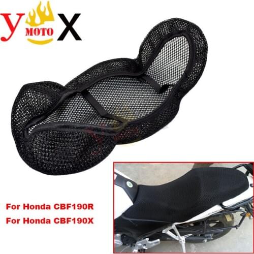 CBF190 R/X Motorcycle Mesh Seat Cover Cushion Pad Guard Insulation Breathable Sun-proof Net For Honda CBF190R CBF190X