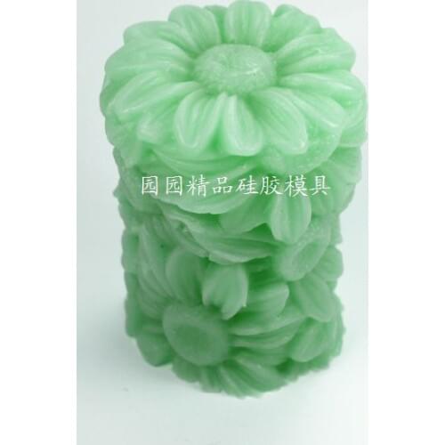 Daisy Silicone Soap mold candle mould Handmade 3D DIY Carft molds S246