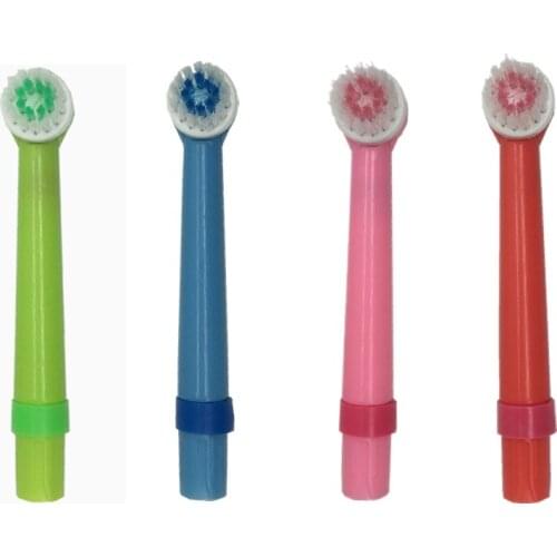 Cartoon Pattern Children Replacement Electric Toothbrush BrushHead Battery Type Teeth Brush Electric Tooth Brush Heads For Kids