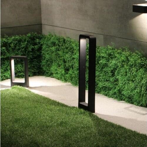 12W LED Lawn Light Outdoor Waterproof Aluminum Lawn Light Landscape Community Garden Courtyard villa Grassland Road Lights