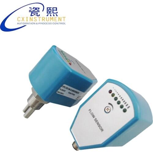 Thermal Flow Switch With 100 Bar max pressure and PTB Body Material IP67 Protection Grade Water Flow Sensor