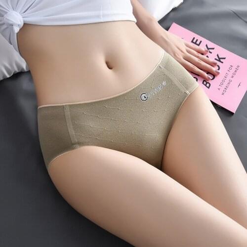 3Pcs New Fashion Women Cotton Panties Ladies Solid Colors Underwear Breathable Lingerie Sexy Skin-friendly Comfort Female Briefs