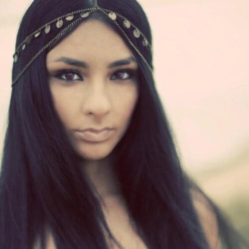 Hair Decoration Hair Band Bohemian Indian Dress Beaded Hair Band Ladies Fashion Hair Chain Jewelry Tassel Chain Head Chain