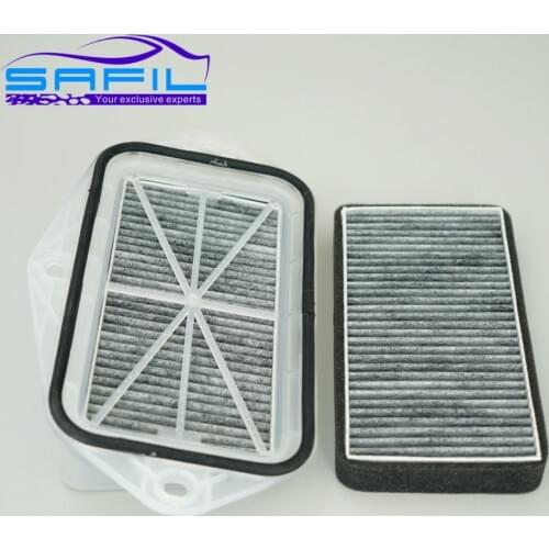 3 holes cabin filter for Vw Sagitar CC Passat Magotan Golf Touran audi Skoda Octavia external air filter #FT100