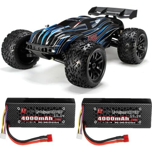 JLB Racing High Speed RC Car CHEETAH 2 Batteries 120A Upgraded 1:10 1/10 2.4G 4WD 80km/h Brushless Truggy 21101 RTR Model Toy
