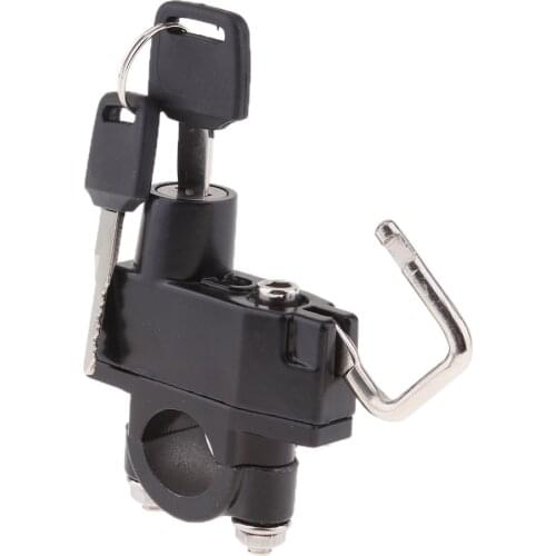Motorcycles Secures Helmet Lock with 2 Keys for Harley Sportster XL 1200 883 X 48