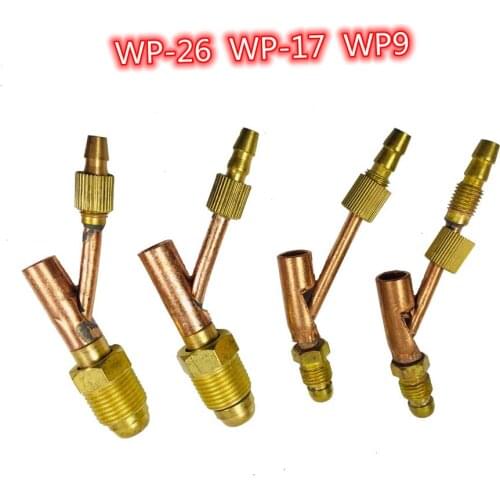 1PCS Male Cable And Gas Separate Cable Front Connector For WP26 WP17 WP9 TIG Torch Head