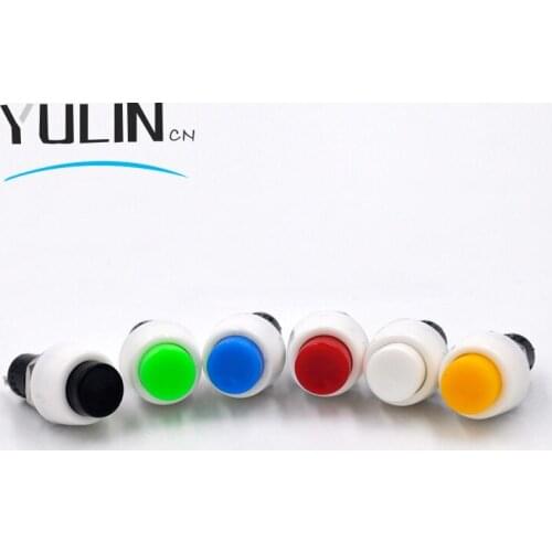 10pcs/lot DS450 10mm Self Lock Latching OFF- ON Push Button Switch maintained fixed push button switch