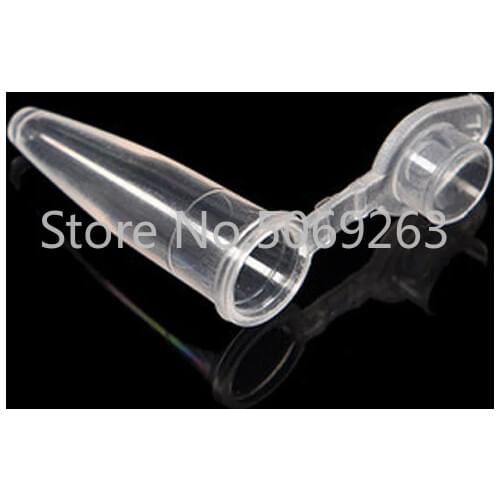1000pcs/lot 0.2ml Affordable Laboratory Clear V-shape Plastic Centrifuge Tube