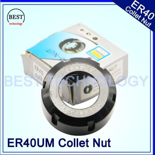 2pcs ER40 UM collet nut for cnc engraving spindle motor / ER40 collet chuck CNC Clamping