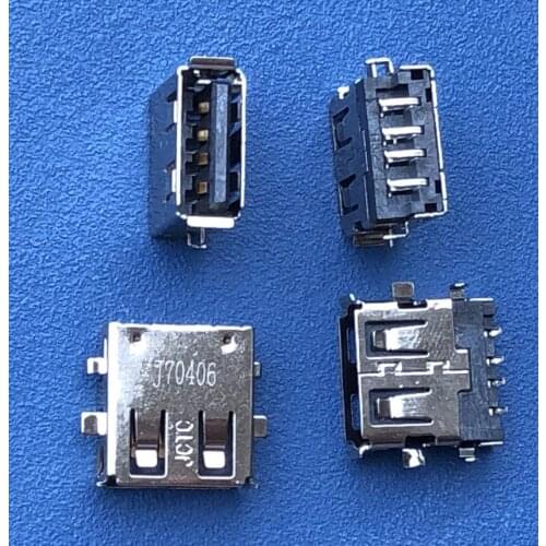 5PCS) Reverse insertion of 4P 4-pin USB socket connector of notebook PCB USB bus
