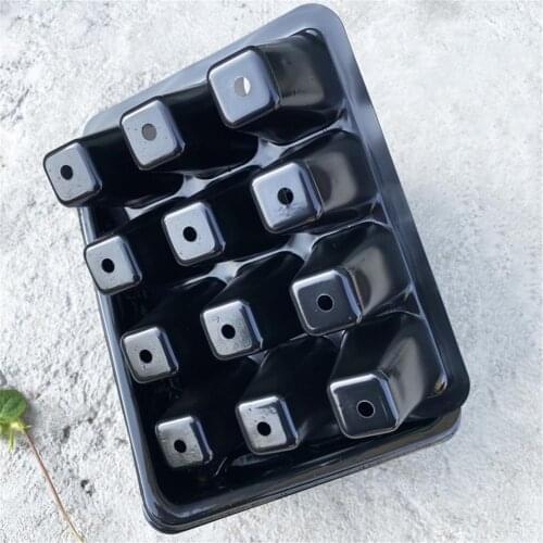 5PCS Seed Incubator Tray Set Plant Starter Kit 12-hole Seedling Box with Lid