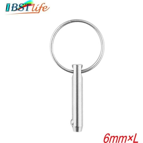 6mm 316 Stainless Steel Quick Release Ball Pin for Boat Bimini Top Deck Hinge Marine hardware Boat Accessories