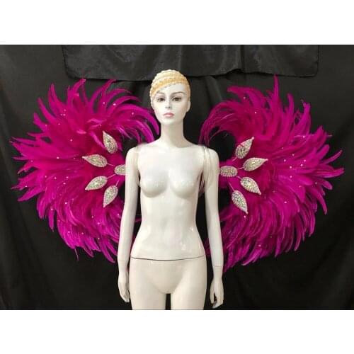 Latin dance Samba accessories Fashion exquisite headdress feathers Delicate dance shows accessories