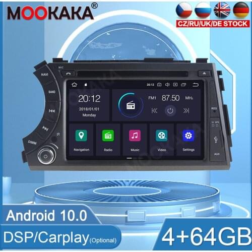 Android10 Car Radio For Ssangyong Kyron Actyon Micro 2005+ Carplay Player GPS Multimedia Navigation Head Unit Car Stereo DSP