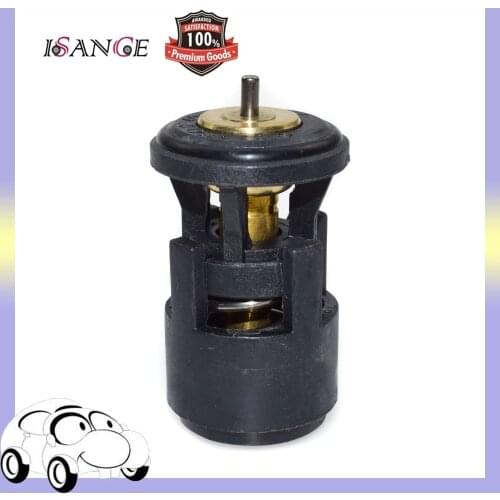 ISANCE Engine Coolant Thermostat For Audi A2 Seat Altea Arosa Cordoba Ibiza Toledo Skoda Fabia Octavia 1.0 1.4 1.6 032121110B