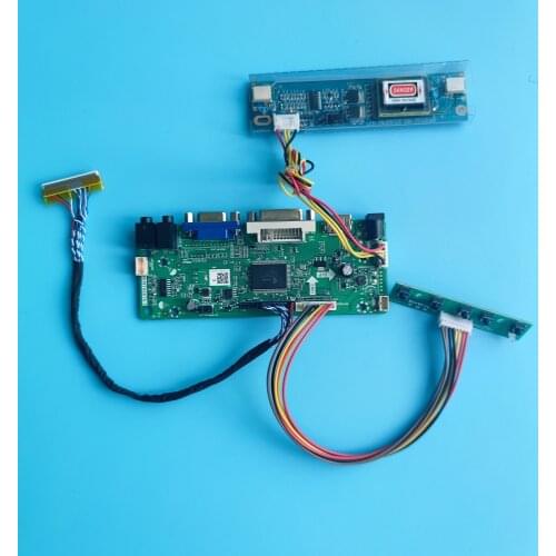 Kit for M170EG01-VE/VH/VG/VF 2 Lamps HDMI-compatible+DVI+VGA LCD LVDS 1280x1024 30pin Driver Controller Board Panel Audio 17"