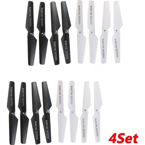 4Set RC Quadcopter X5SW Propeller Props with Screws Spare Part Sets for Syma X5SW X5SC X5C-1 X5C Main Blade RC Drone Accessory