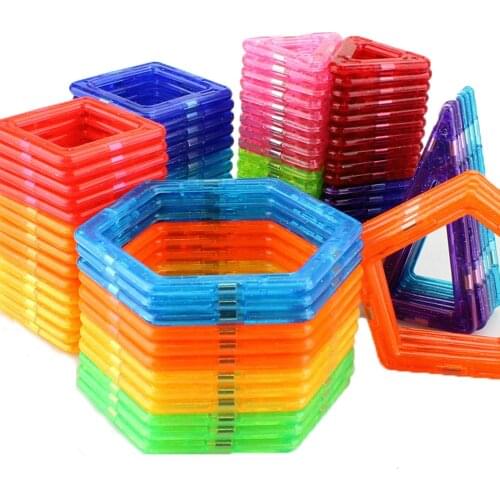 16-64pcs Mini Size Magnetic Designer Magnetic Blocks 3D Modeling Construction Building Blocks Toys for Children Birthday Gifts