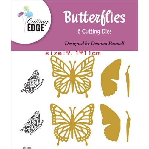 Sirius Flying butterflies Metal Cutting Dies and Stencil Template for DIY Scrapbooking Photo Album Embossing Decorative Cards