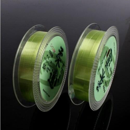 Thread Nylon Tackle Supplies 100M Transparent Color Fish Line Free Shipping