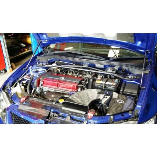 Front Bonnet Hood Damper for 1998-1999 Mitsubishi Lancer Evolution EVO5 CP9A Modify Gas Struts Lift Support Shock Absorber