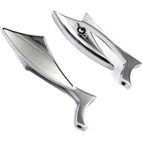 Motorcycle Mirrors Universal Chrome /Black Side Mirrors Motorcycle Bike For Honda Yamaha Kawasaki Suzuki Custom