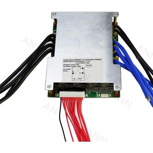 13S 48V 100A-150A lithium battery BMS 48V 150A BMS For 13S 48V 50Ah/100Ah li-ion battery pack