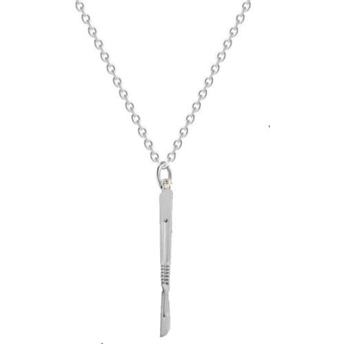 20pcs Scalpel Pendant Necklace Medical Jewelry Wholesale