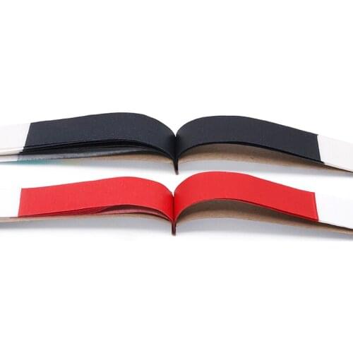 200 Sheets/Box Dental Orthodontic Occlusion Paper Red/Blue Strips Double-sided Articulating bite Paper Teeth Whitening Material