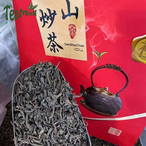 2020/2021 Kung Fu Oolong Chinese Tea Authentic High Mountain Fried Tea Pingshang Manual Cha with Charcoal Grilled Aroma 500g