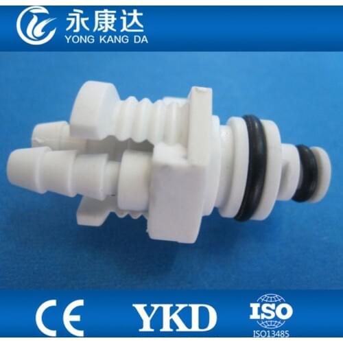 50pcs/lot Blood Pressure cuff connectors perfect fit for two tubes