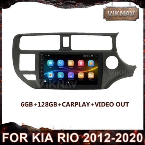 Car Radio Multimedia Video Player For Kia RIO 2012-2020 Right Hand Android 10 Navigation GPS 2din Stereo Tape Recorder