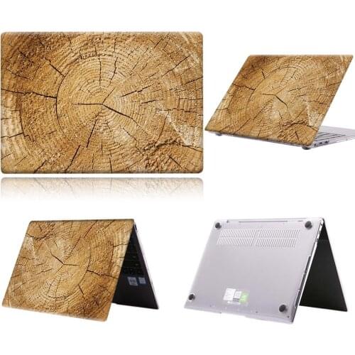 Closeup Wooden Slice Laptop Case For Huawei MateBook 13/13 AMD Ryzen/14/D14/D15/X 2020/X Pro/Pro 16.1/Honor MagicBook 14/15 PC
