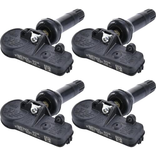 4pcs Tire Pressure Sensor DE8T-1A180-AA TPMS 2010-2016 For Ford E-350 Super Duty For Lincoln MKZ Tire Pressure Monitoring System