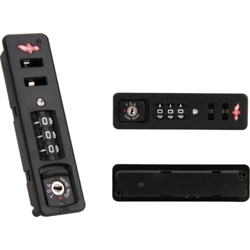 Suitcase luggage trolley luggage accessories fixed lock code lock security anti-theft lock digital combination code lock