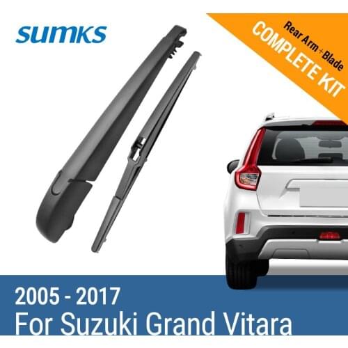 SUMKS Rear Wiper & Arm for Suzuki Grand Vitara 2005 2006 2007 2008 2009 2010 2011 2012 2013 2014 2015 2016 2017