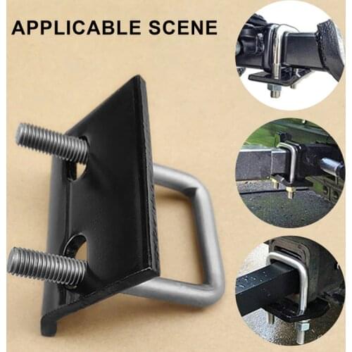 Hot Car U-Bolt Heavy-Duty Anti-Rattle Stabilizer Damper Hitch Tightener Lock Down Tow Clamp General Trailer Couplings Accessorie