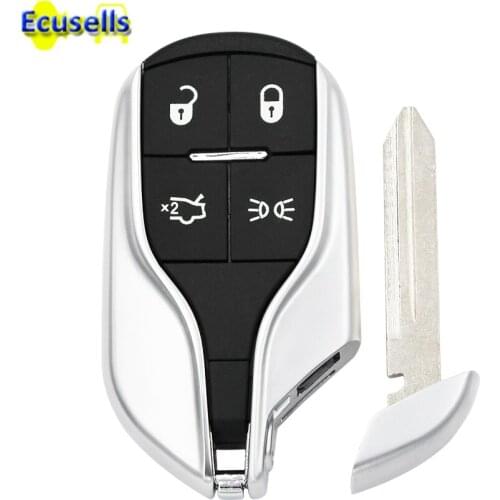 NEW FOR MASERATI High quality SMART KEYLESS ENTRY REMOTE SHELL CASE fob