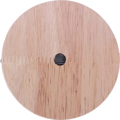 Lamp base concise style modern Ceiling Plate Wooden ceiling holder e27 Lamp fitting chandelier Base DIY lighting accessories Φ10