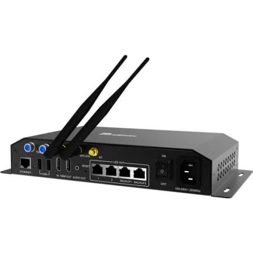 Led display controller provider novastar Taurus Series Multimedia Player TB6 WiFi Mode and Switching Synchronous / Asynchronous