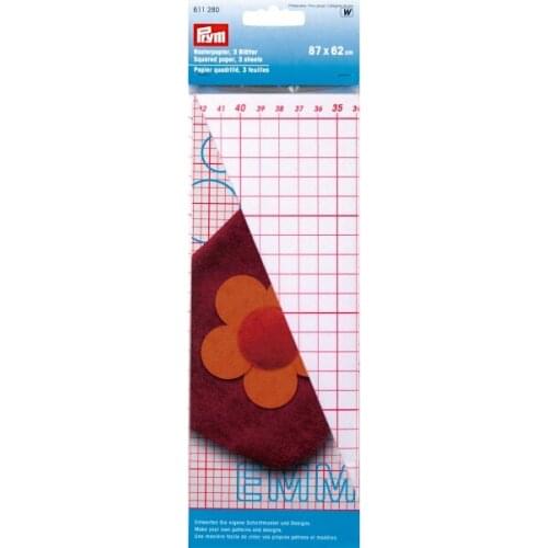 Prym 611280Squared Paper 87,5x62,5 c