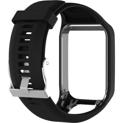 Replacement Silicone Wrist Band Strap For TomTom Runner 2 3 Spark 3 Adventurer Golfer 2 Spark Cardio GPS Sport Smart Watchband