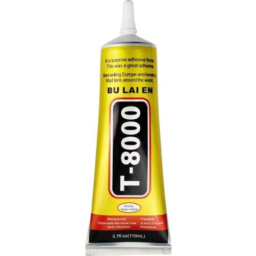T8000 110ml Multipurpose Adhesive Rhinestone Jewelry DIY Phone Screen Frame Epoxy Resin Super Liquid Glue T-8000 Nail Gel