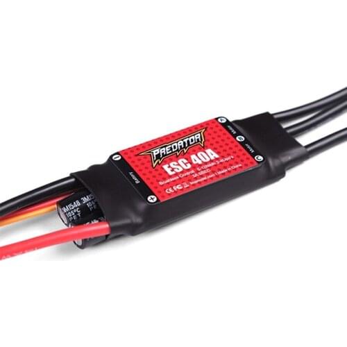 FMS 1400MM Kingfisher RC PLANE PARTS 40A ESC (With 200mm length input cable) PRESC001