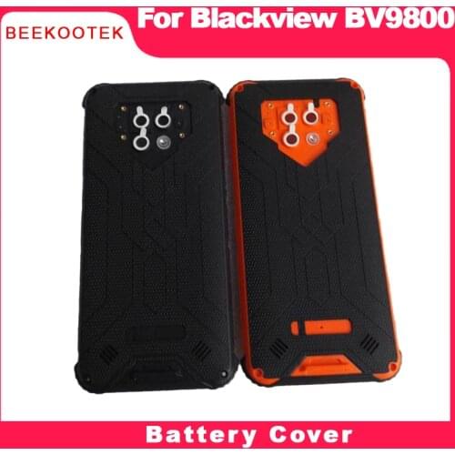 BEEKOOTEK For Blackview BV9800 Battery Cover Hard Bateria Protective Back Cover For Blackview BV9800 Battery Back Cover